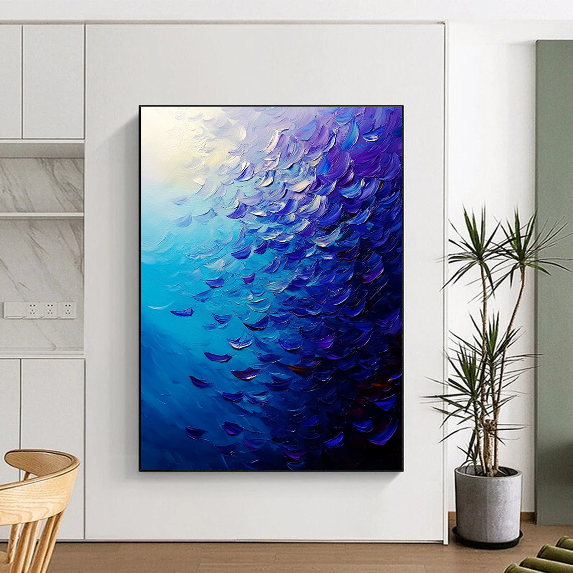 Blue Abstract Paintings