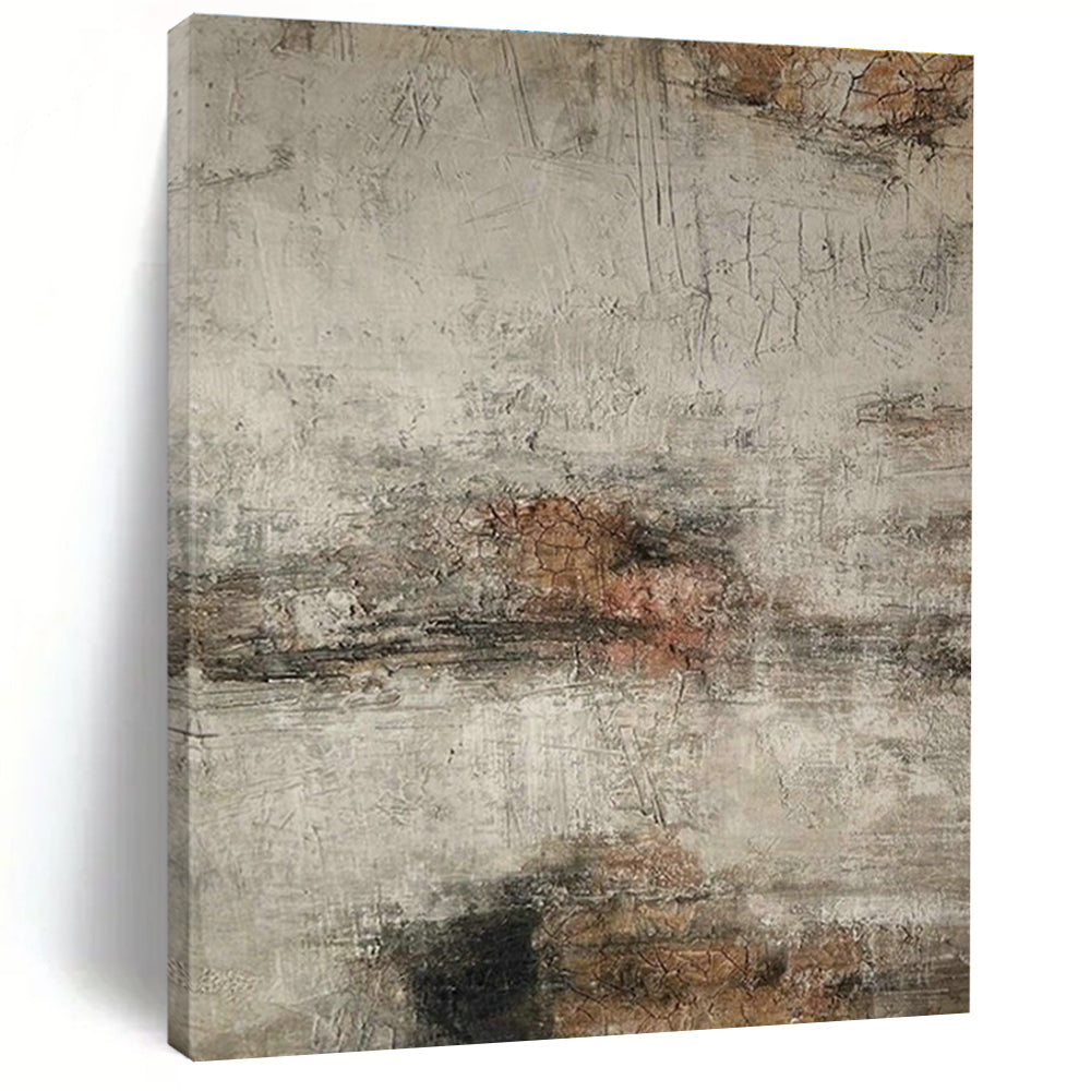 Extra-large Custom Handmade Abstract Painting for Entryway Foyer and Hallway Staircase Landing DLZ1864