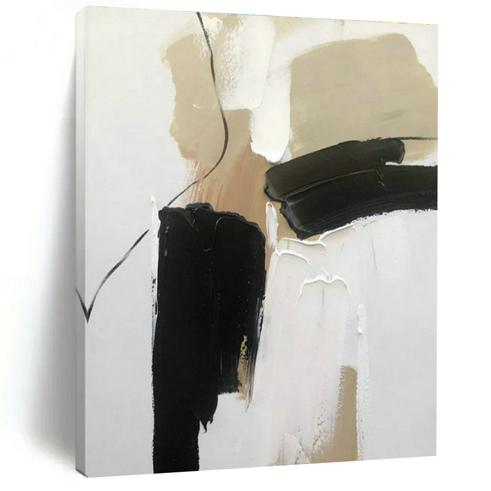Original Hand-Painted Abstract Painting for Living Room Staircase Wall and Hallway Landing DLZ1680