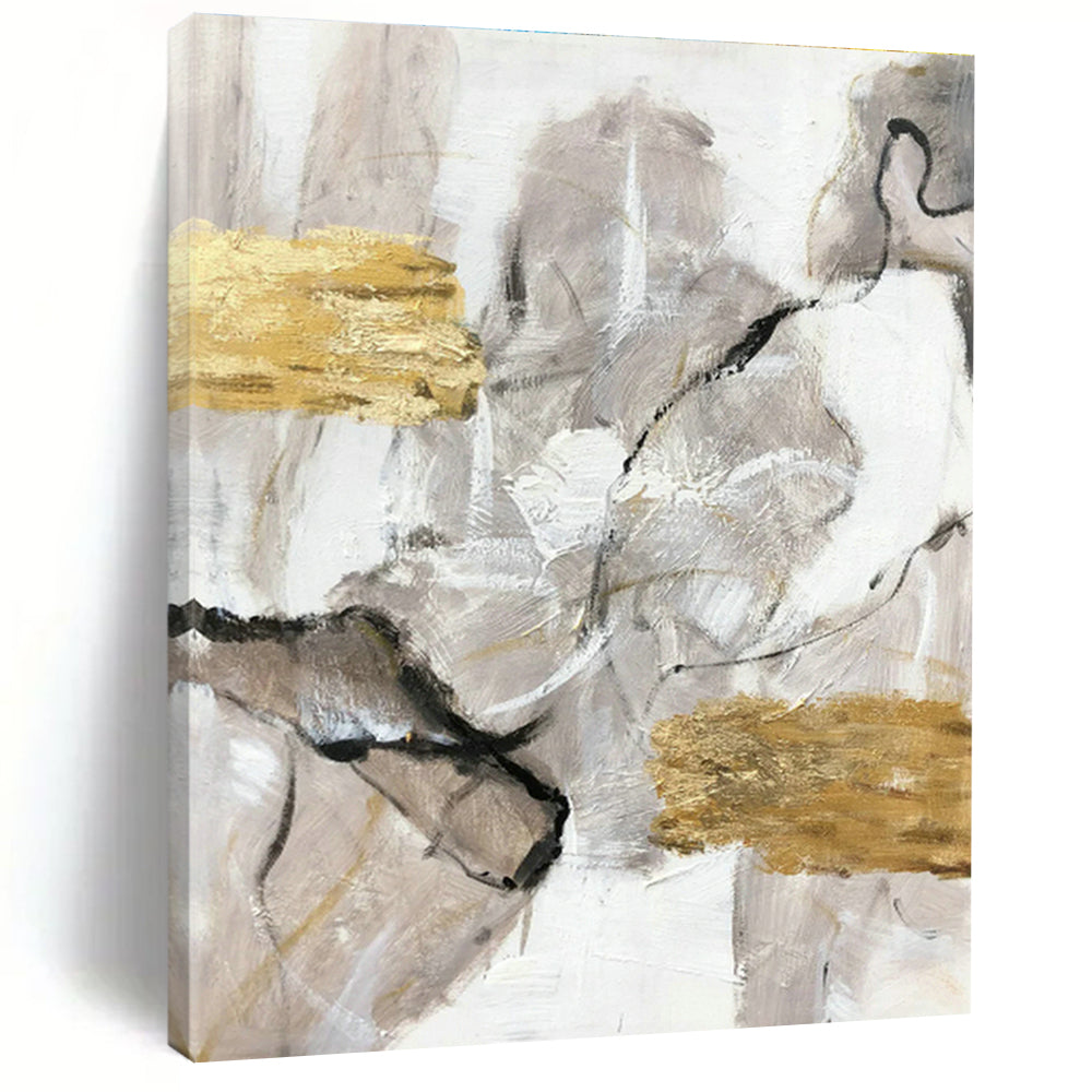 Gargantuan-Dimensioned Handmade Abstract Wall Decor for Bedroom & Hallway DLZ1274