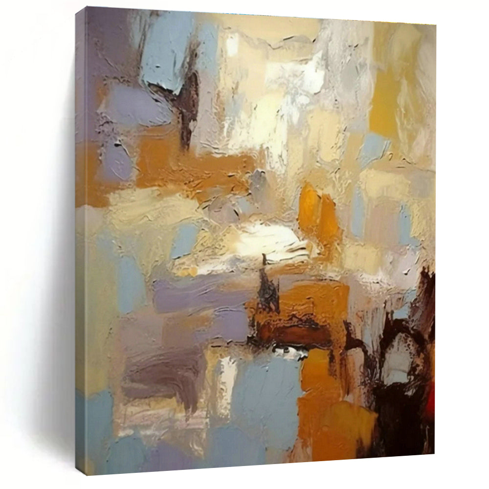 Hand-Painted Abstract Painting for Living Room and Hallway DLZ1449