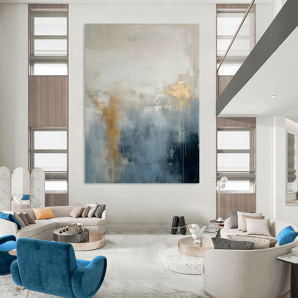 Extra - Long Custom Abstract Murals for Hallway Transformations DLZ0384