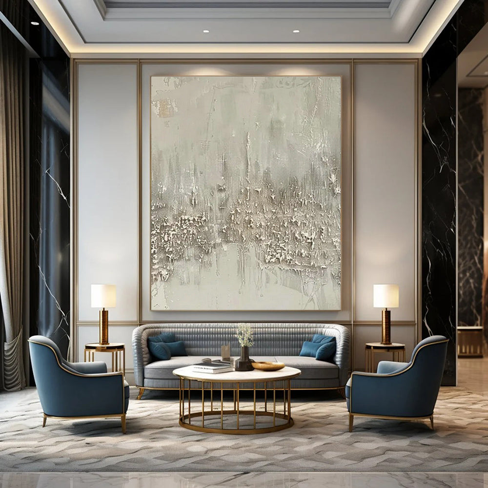 Monumental - Sized Custom Abstract Art for Office Dominance DLZ0416