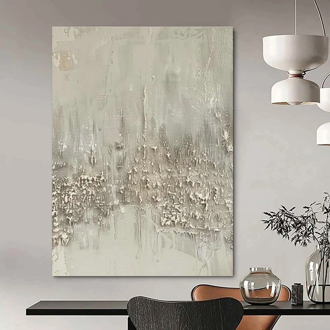 Monumental - Sized Custom Abstract Art for Office Dominance DLZ0416
