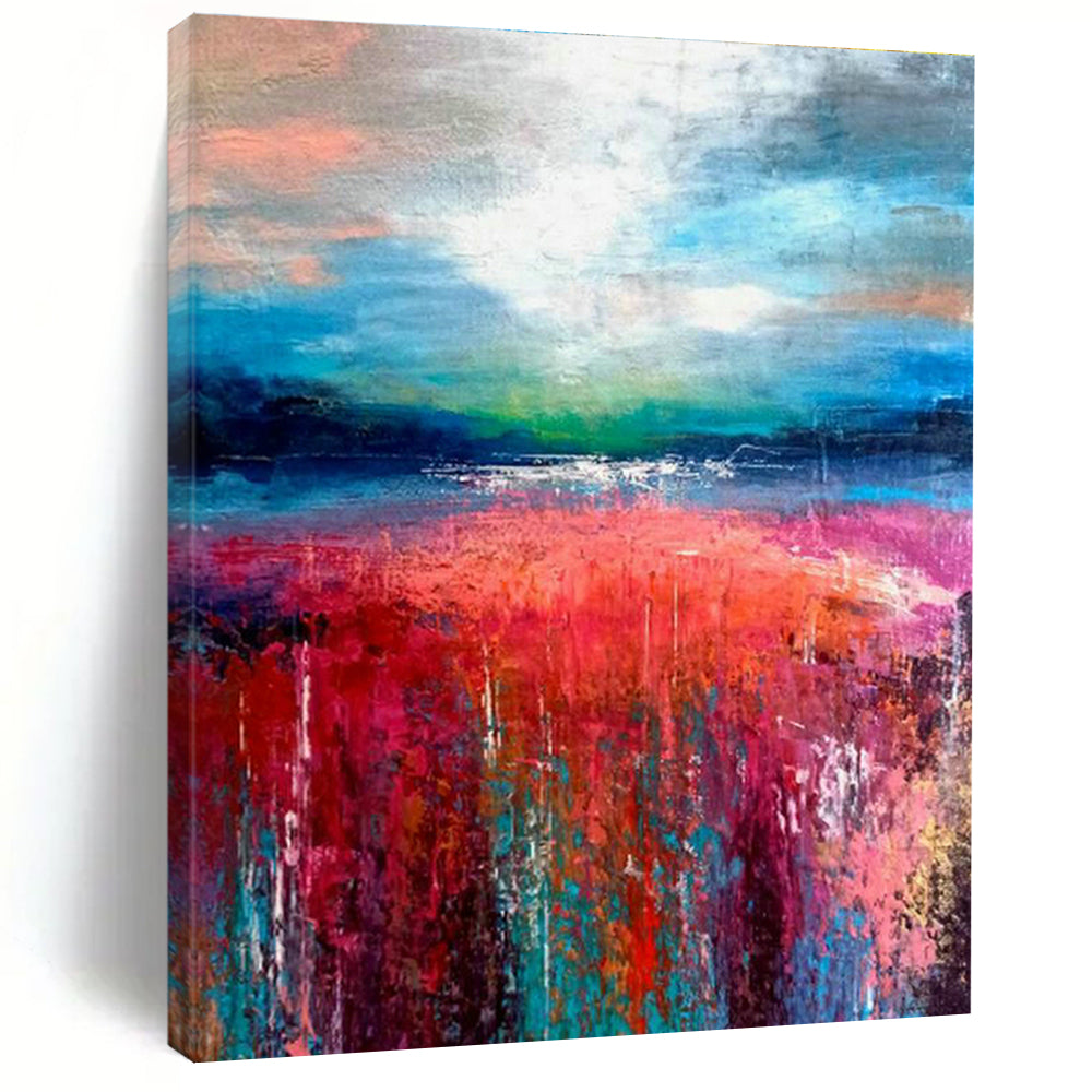 Extra Large Custom Handmade Abstract Wall Art for Calligraphy Studios DLZ0011