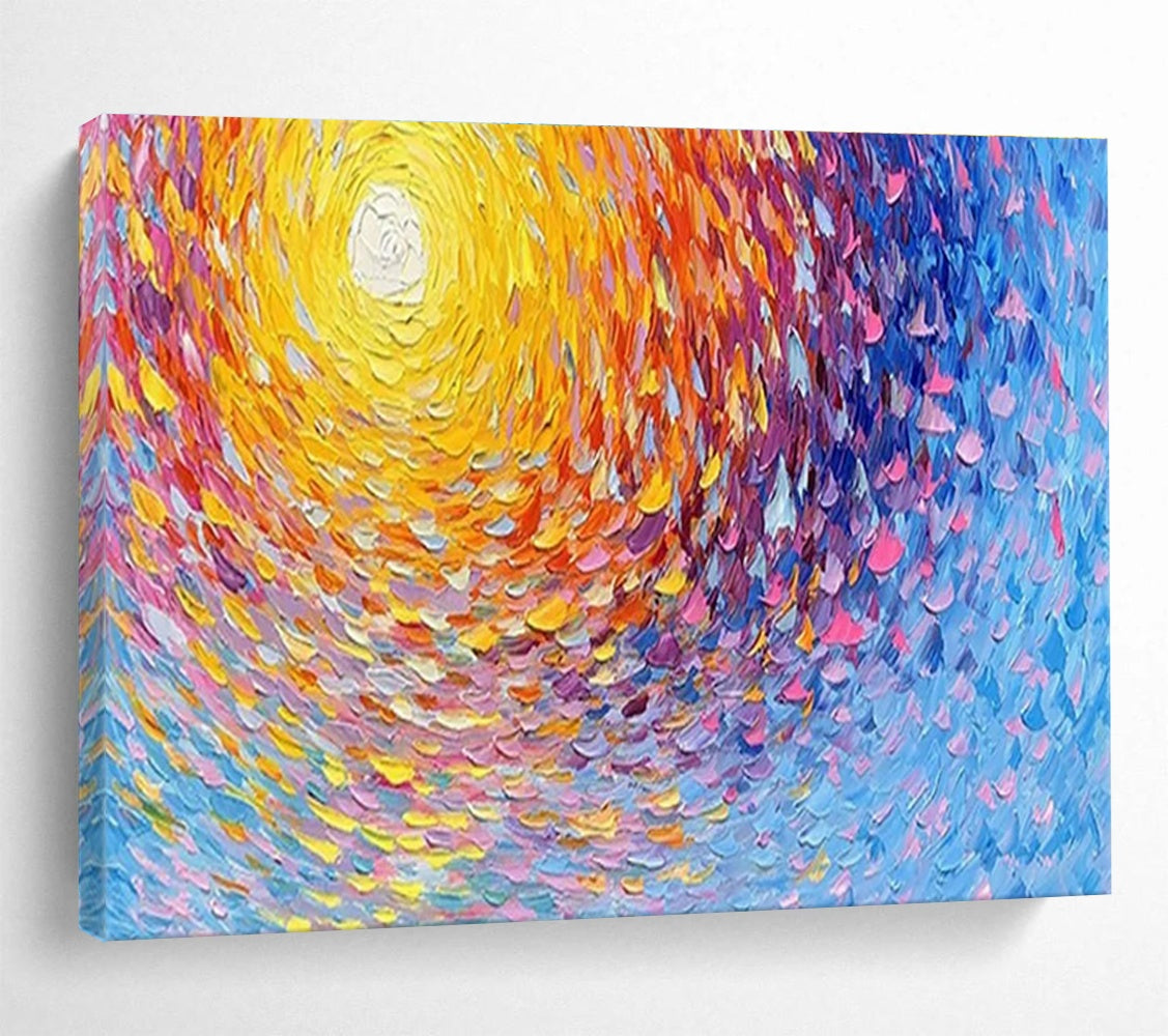 Extra Large Customizable Handmade Abstract Painting for Art Studios DLZ3265