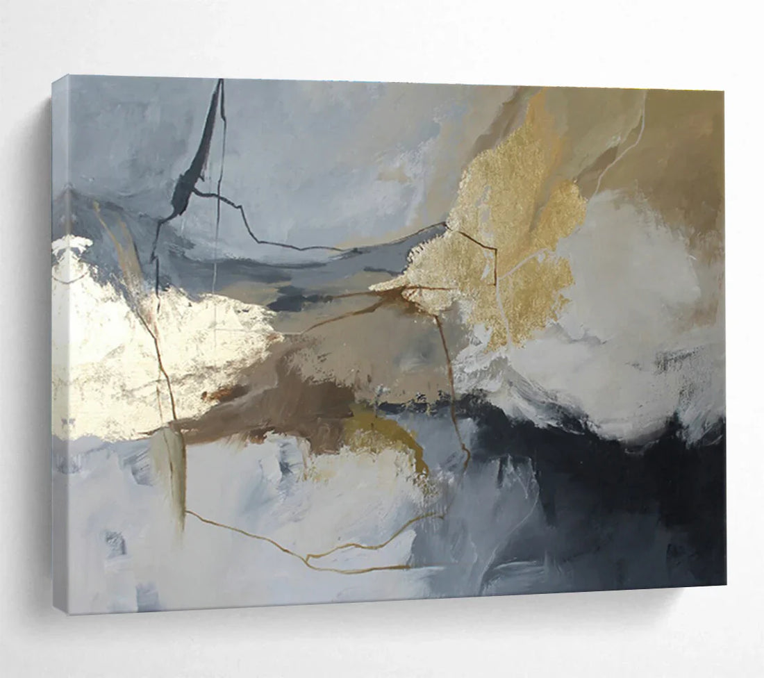 The Shimmering Horizon - A Study in Modern Abstract Art