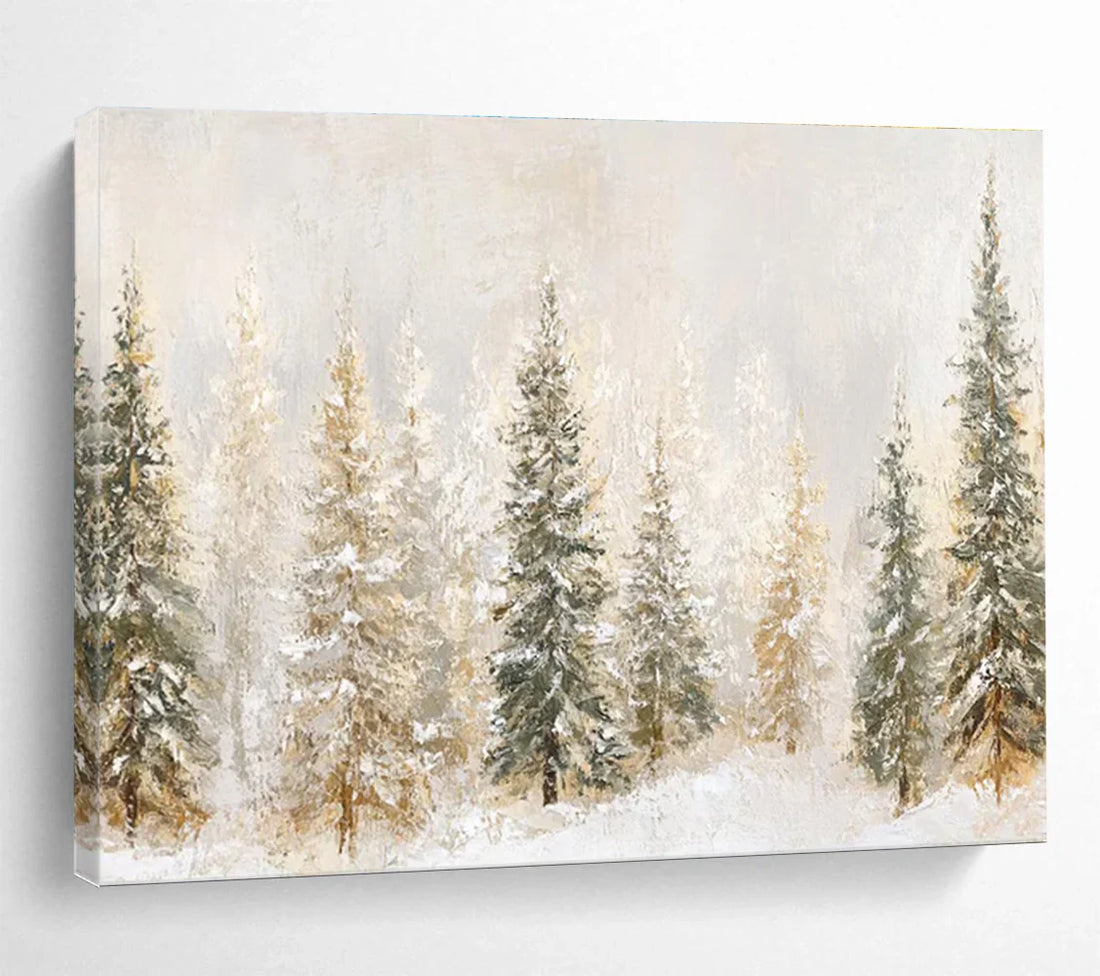 The Quiet of Winter - An Analysis of the 'Snowy Forest Abstract'