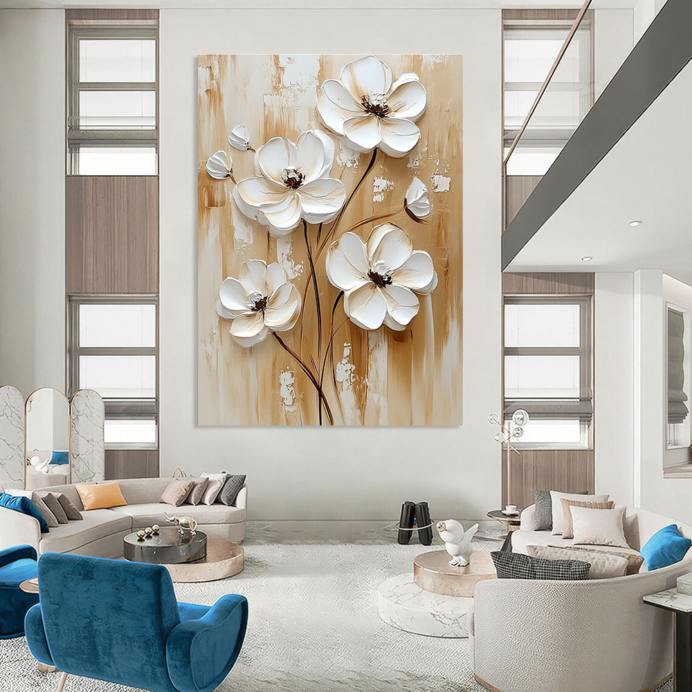 Earthy Depths - Exploring the Richness of Brown Abstract Art