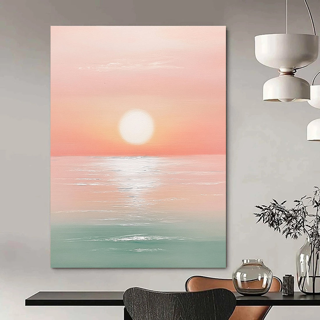 The Allure and Emotion of Pink Abstract Painting - A Journey into Color and Creativity