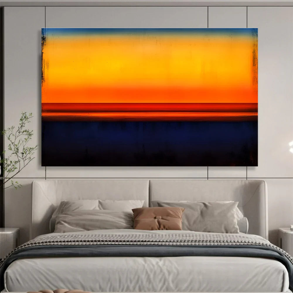 The Radiant Essence of Yellow Abstract Art