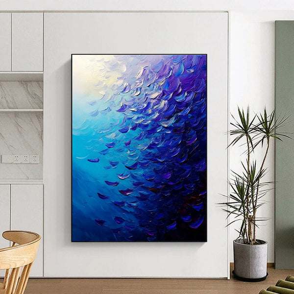 Blue Abstract Paintings