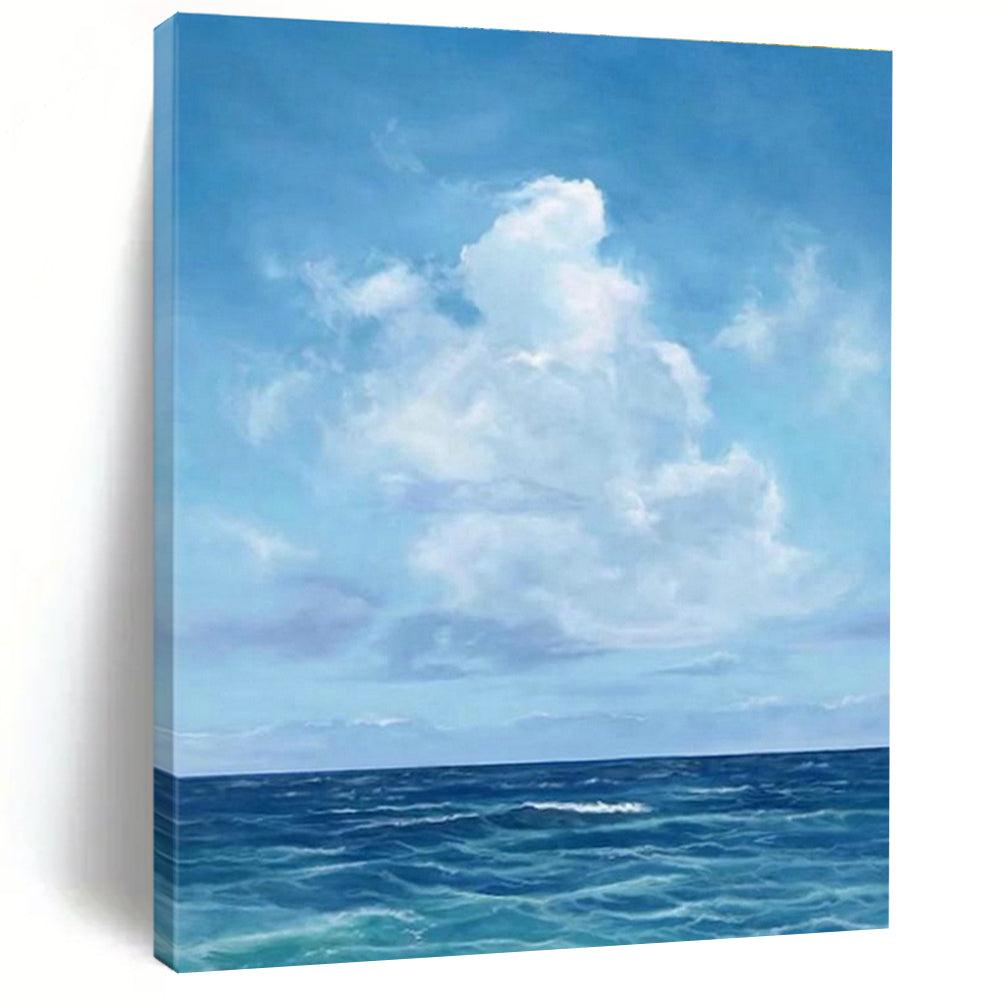 Large-Scale Custom Hand-Painted Abstract Artwork - Artistic Rhythm for Salsa Dance Academies  DLZ0311