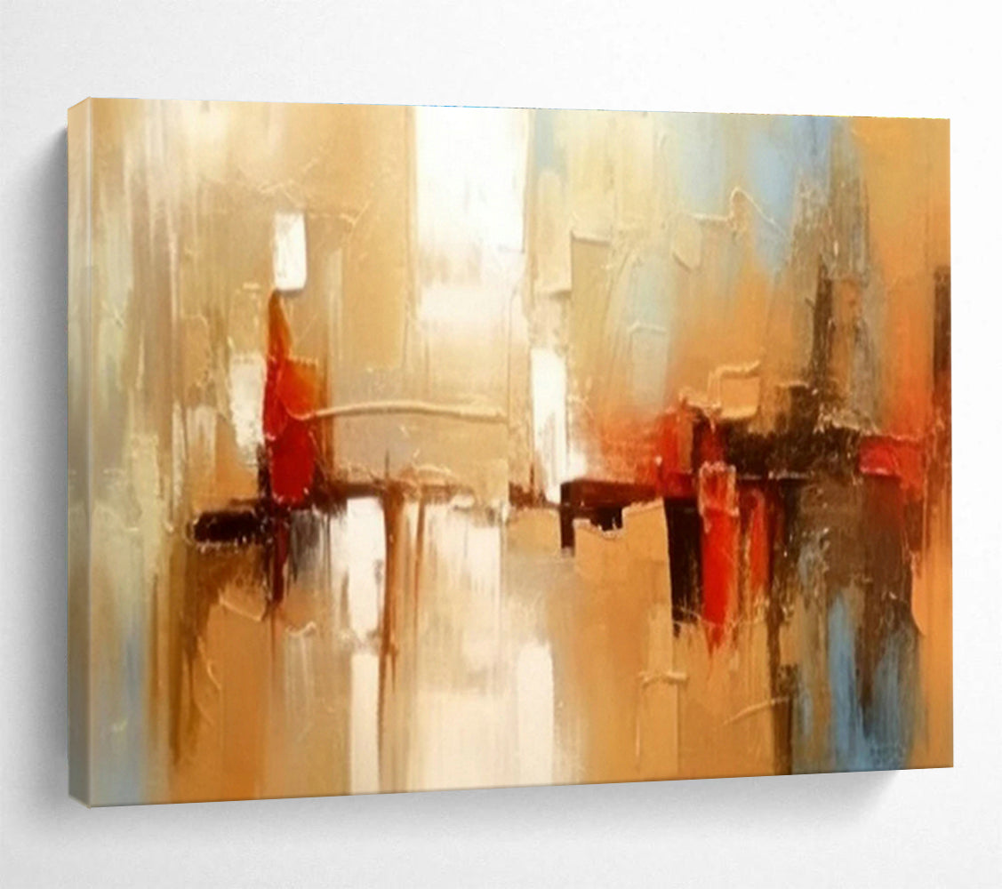 Custom-Made Quantum Computing Supercluster Data Hall Large Abstract Hand Painting DLZ2662