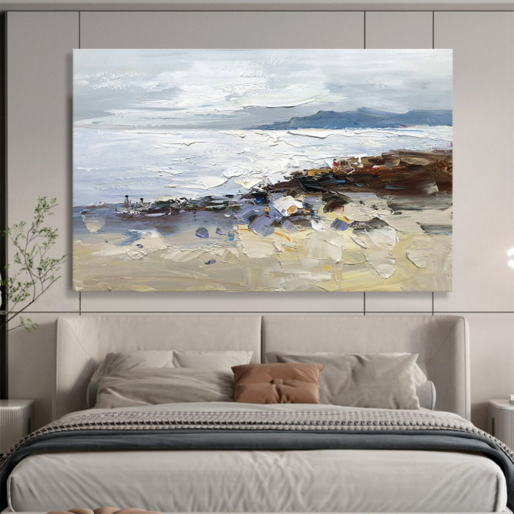 Customized Large-Scale Abstract Hand Painting for Subterranean Aquarium Design and Construction Office DLZ3018
