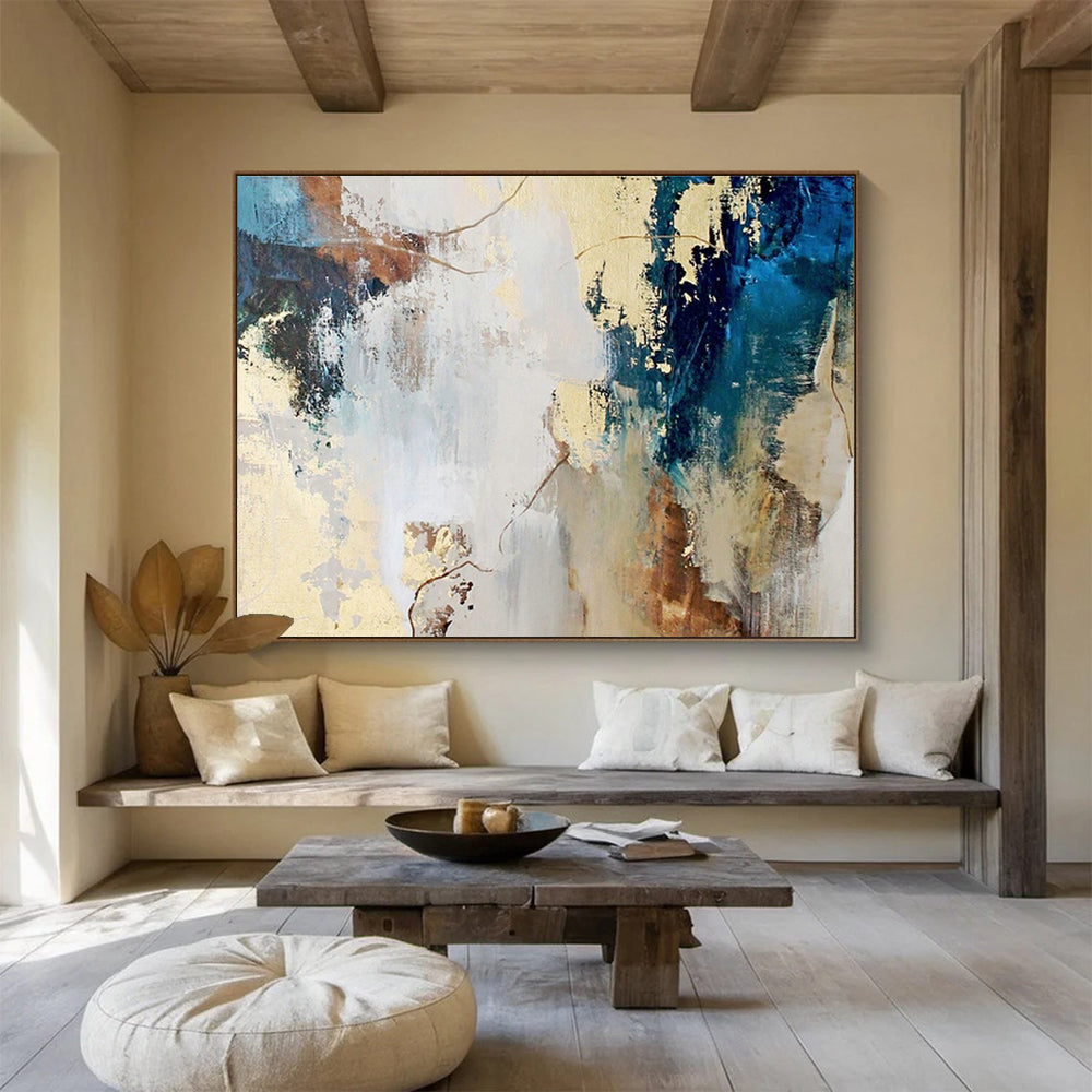 Customizable Drone Port Giant Abstract Hand-Painted Art DLZ2514