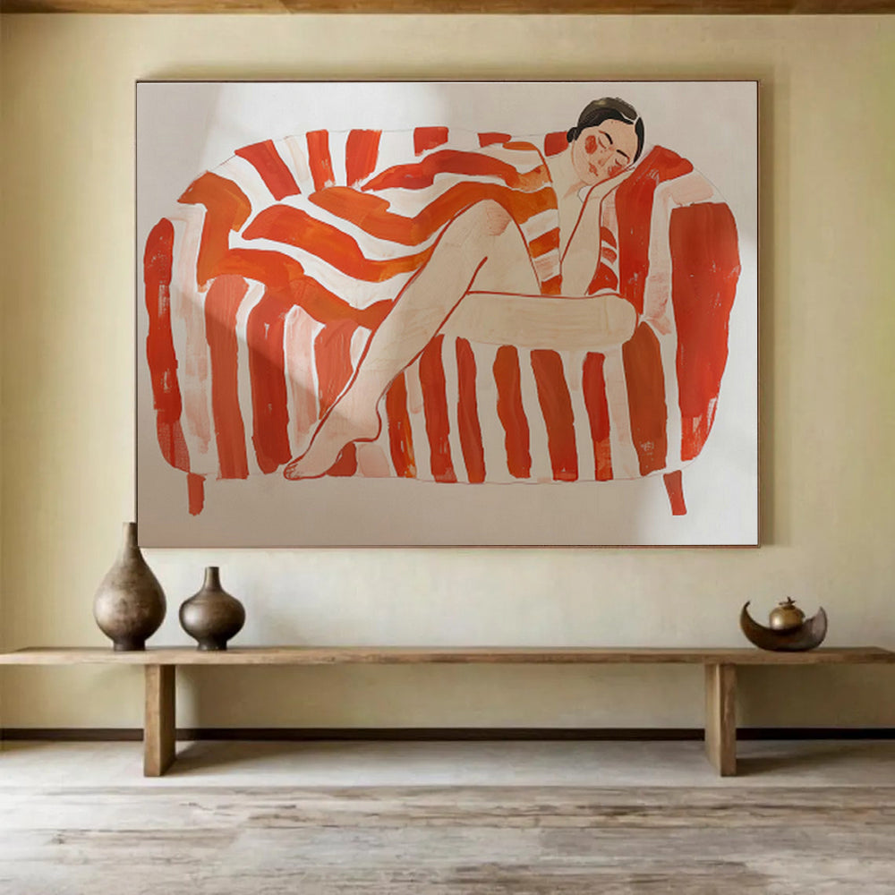 Customizable Classroom Large Abstract Hand Painting