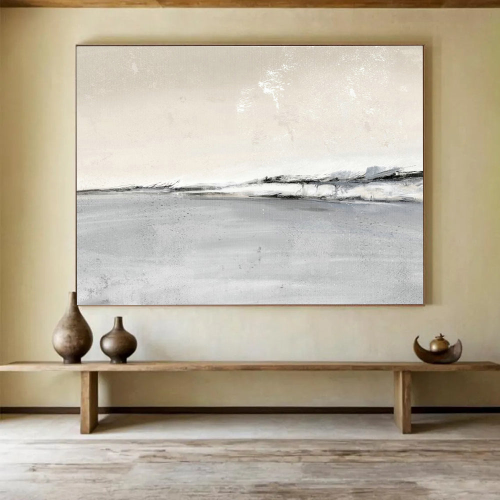 Tailored High-Altitude Wind Energy Storage Facility Giant Abstract Hand Painting DLZ2629
