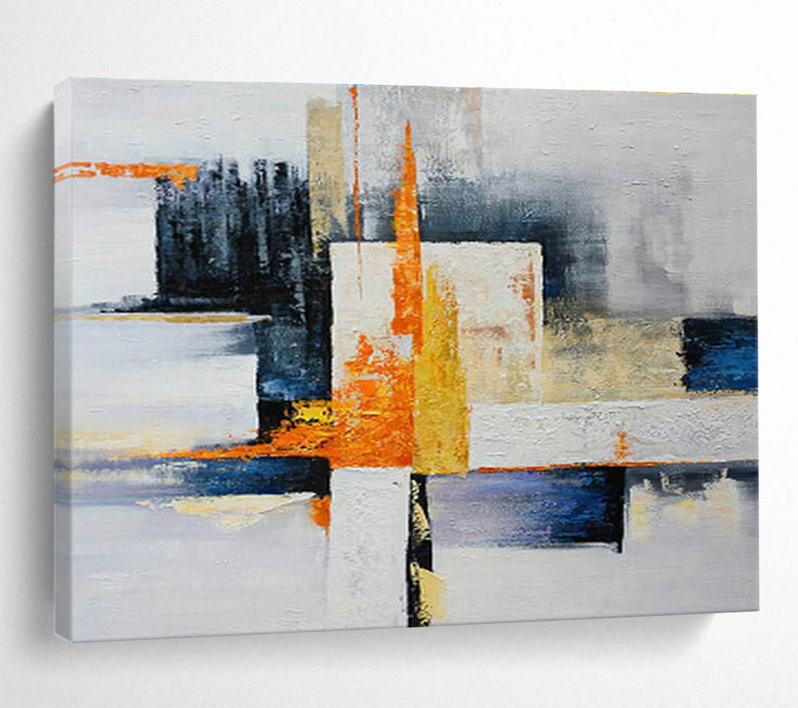 Customizable Underwater Mineral Processing Plant Abstract Hand Painting DLZ2604