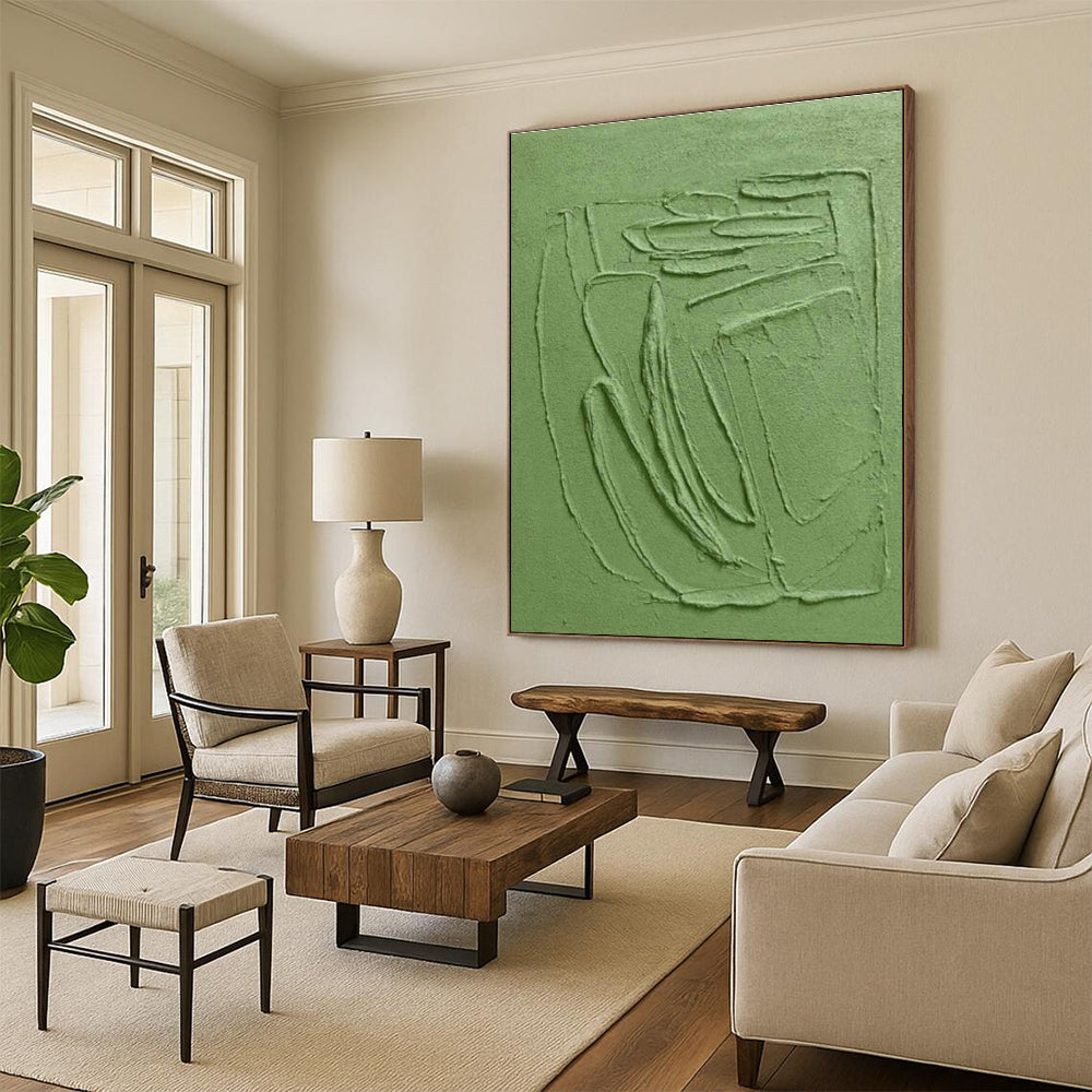 Grand Custom Hand-Painted Abstract Artwork - Artistic Luxury for High-End Jewelry Auctions  DLZ0290