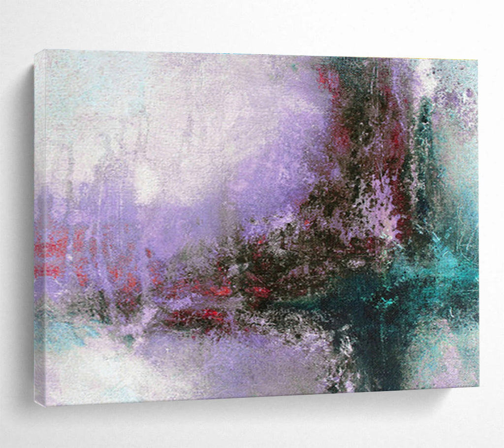 Oversized Custom Abstract Hand Painting for Rehabilitation Hospital Gym DLZ2764