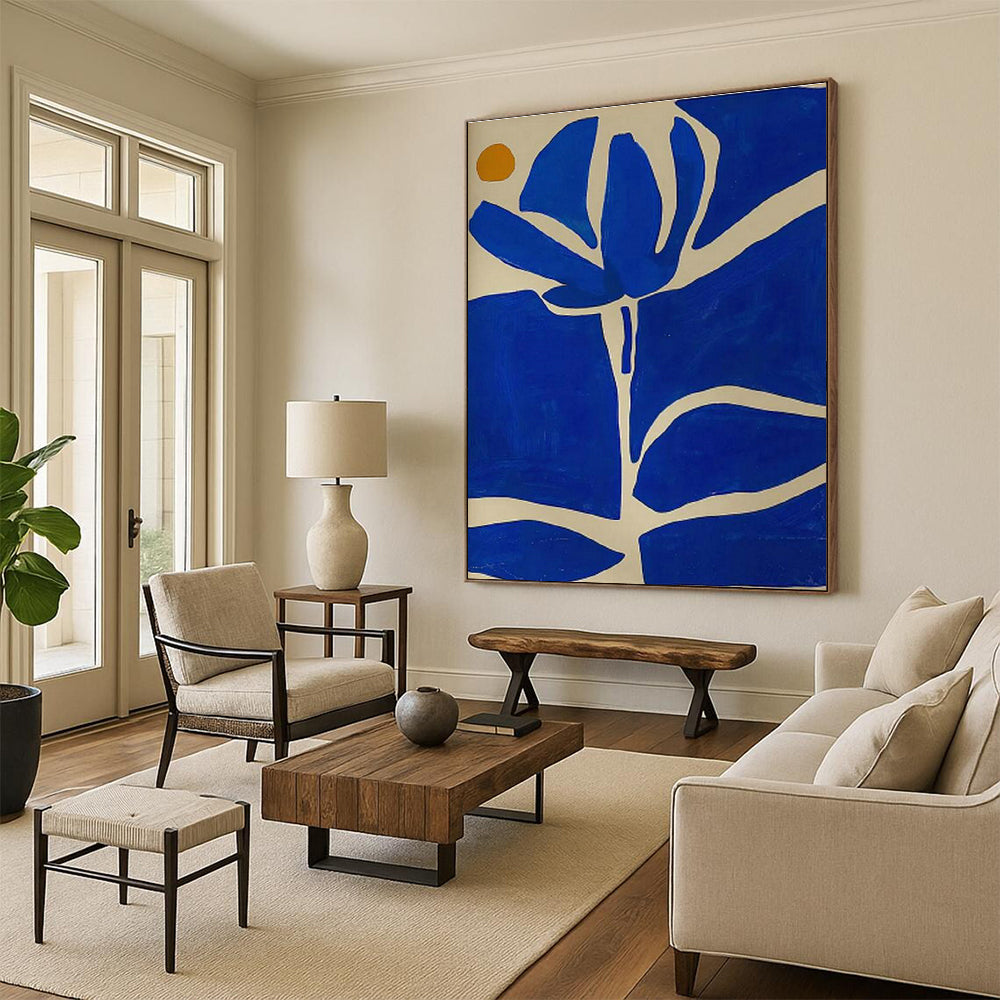 Massive Customizable Hand-Painted Abstract Canvas for Urban Food Forests  DLZ0111