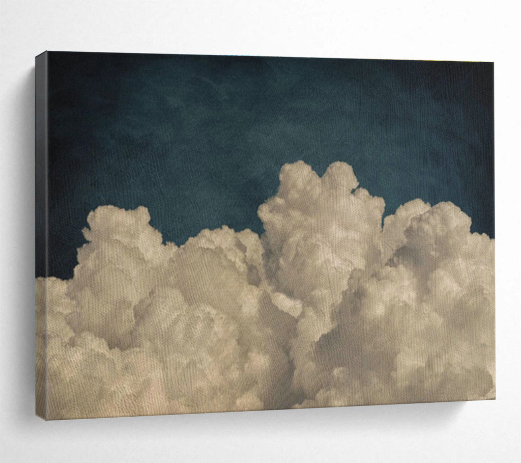 Custom-Made Vertical Farm Large Abstract Hand Painting