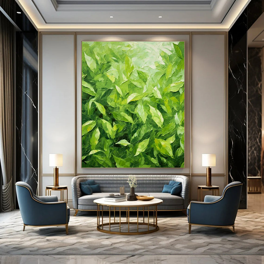 Striking Custom Hand-Painted Abstract Painting - Eerie Elegance for Haunted Asylum Themed Escape Rooms  DLZ0306