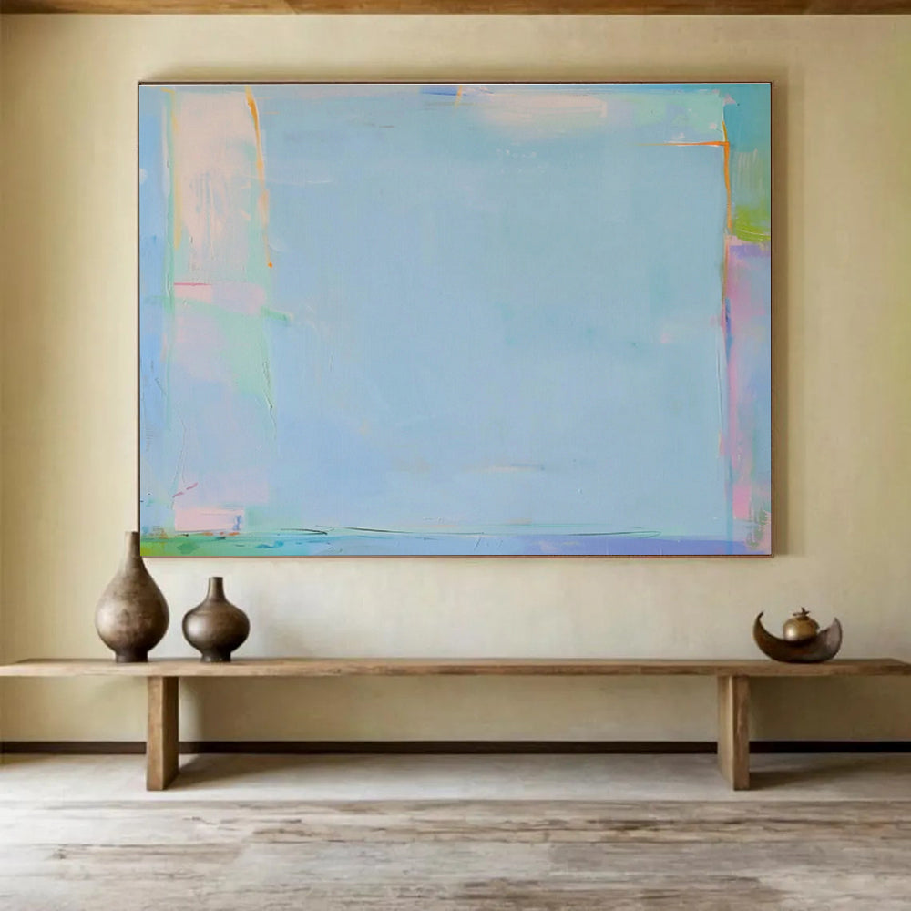 Oversized Custom Hand-Painted Abstract Art for Digital Art Gallery DLZ2876