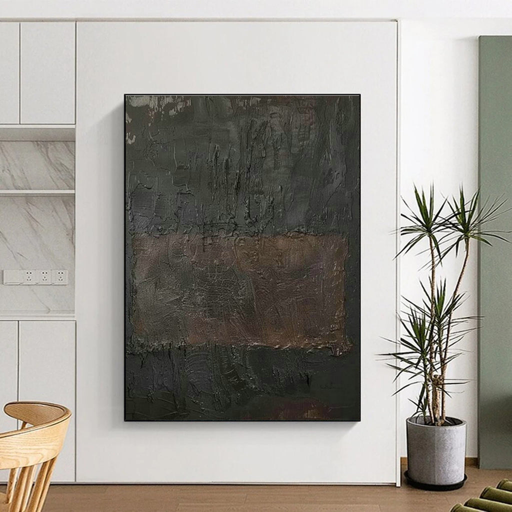 Gigantic Custom Hand-Painted Abstract Canvas - Striking Decor for Car Showrooms  DLZ0185