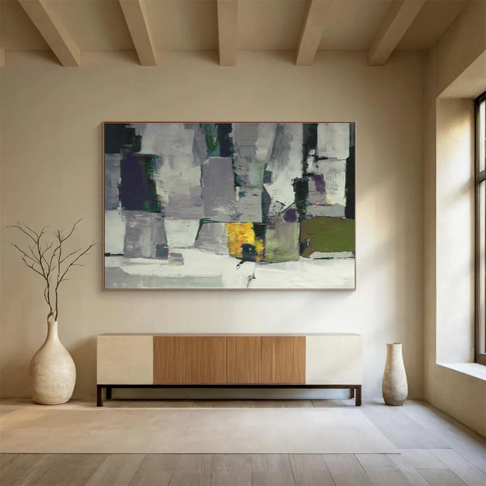 Large-Size Custom Abstract Hand Painting for Chocolate Factory DLZ2749