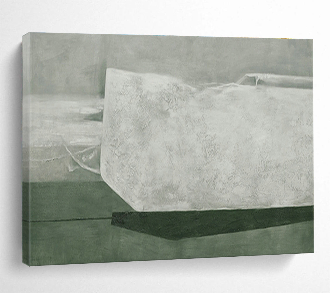 Large Custom Abstract Hand-Painted Art for Underwater Volcano Monitoring Station DLZ2995