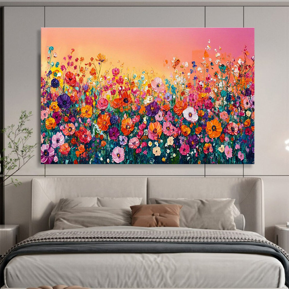 Customized Large Abstract Hand Painting for Underwater Noise Mitigation Technology Development Lab DLZ3064
