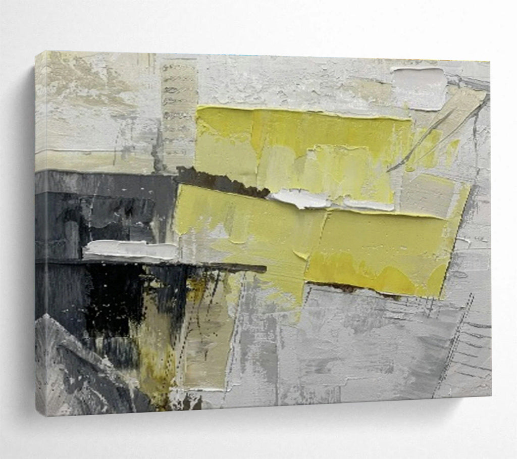 Large Custom Abstract Hand-Painted Art for Urban Vertical Bee Colony Tower DLZ2979
