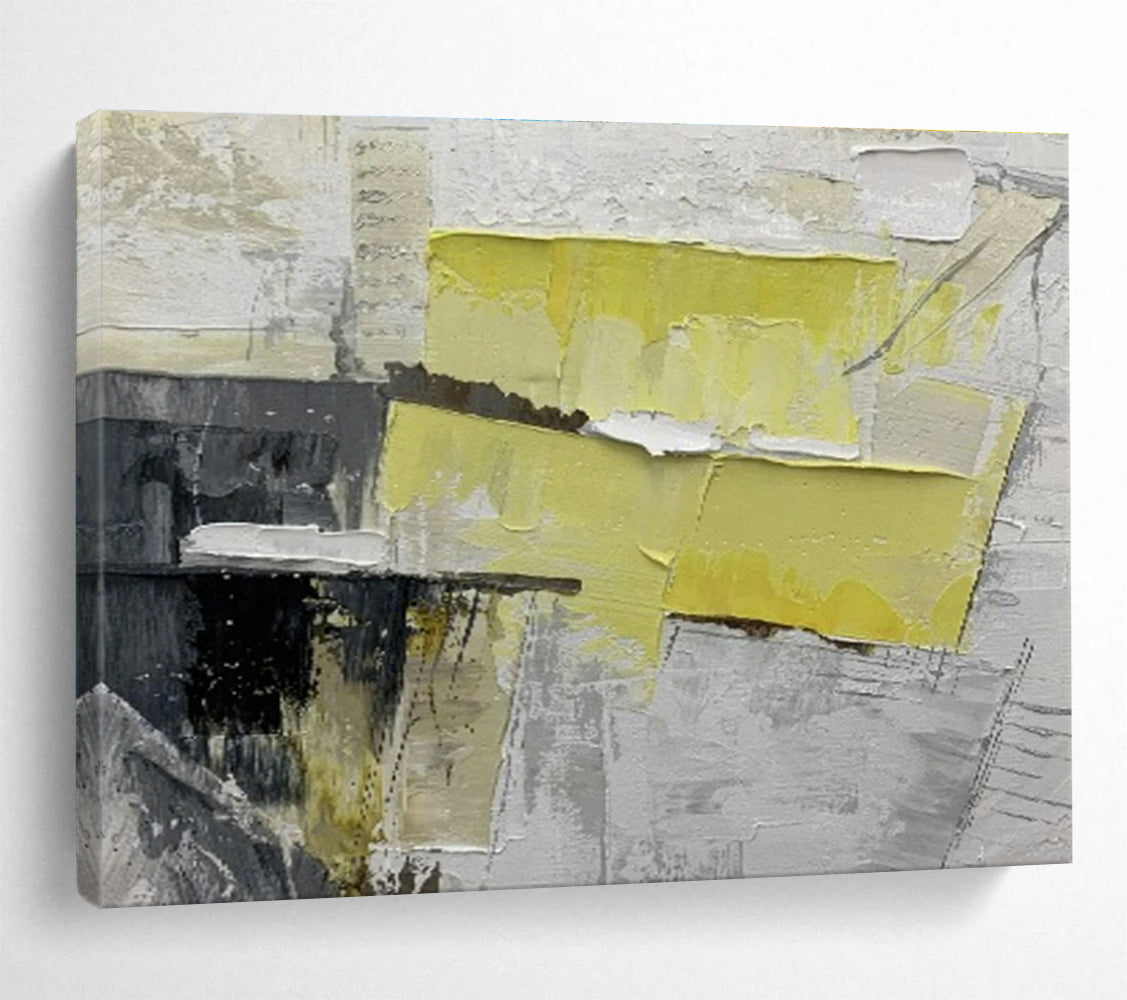 Large Custom Abstract Hand-Painted Art for Urban Vertical Bee Colony Tower DLZ2979