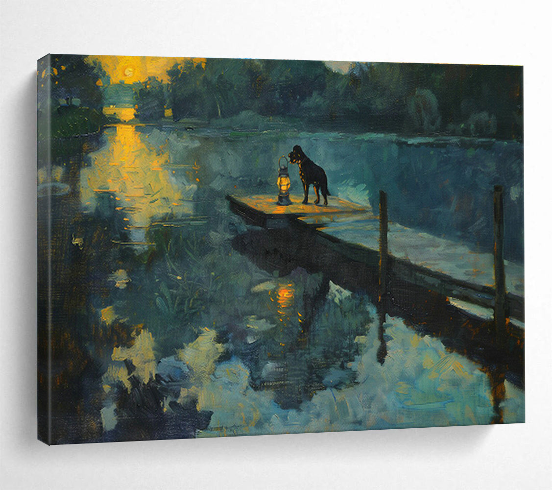 Bespoke Vertical Bee Farm Oversized Abstract Hand-Painted Art DLZ2605