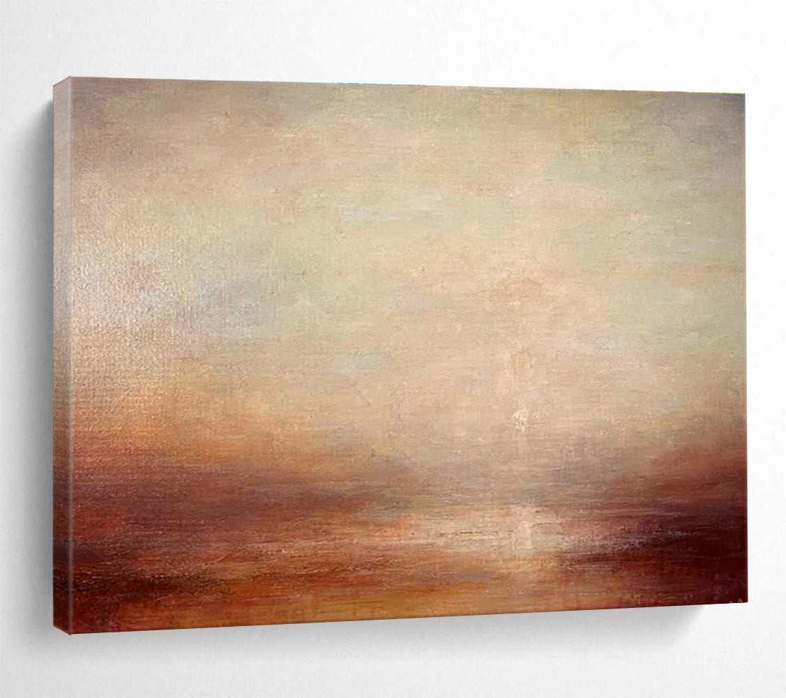 Customized Large Abstract Hand Painting for Antarctic Marine Microbial Metagenomics Research Base DLZ3159