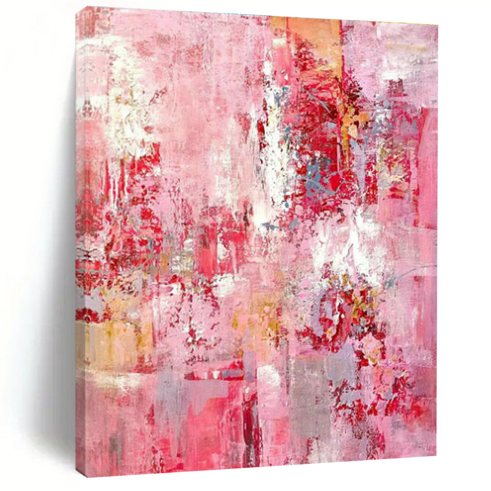 Monumental Custom Hand-Painted Abstract Art - Cultural Tapestry for World Heritage Site Visitor Centers  DLZ0314
