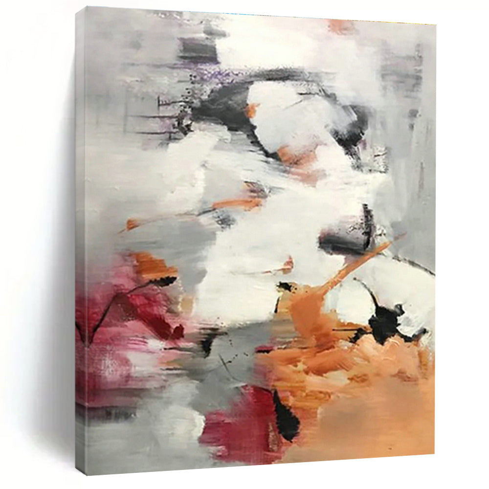 Roomy, Biodegradable Custom Hand - Painted Abstracts for Cottage Eco - Friendliness DLZ0478