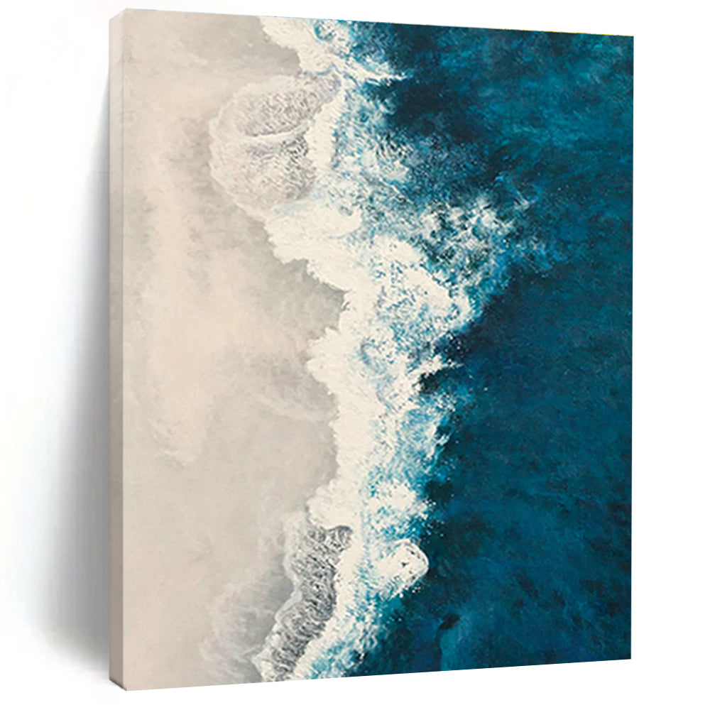 Gigantic Hand - Painted Abstract Murals for Hallway Art Galleries & Cottage Craft Rooms DLZ0731