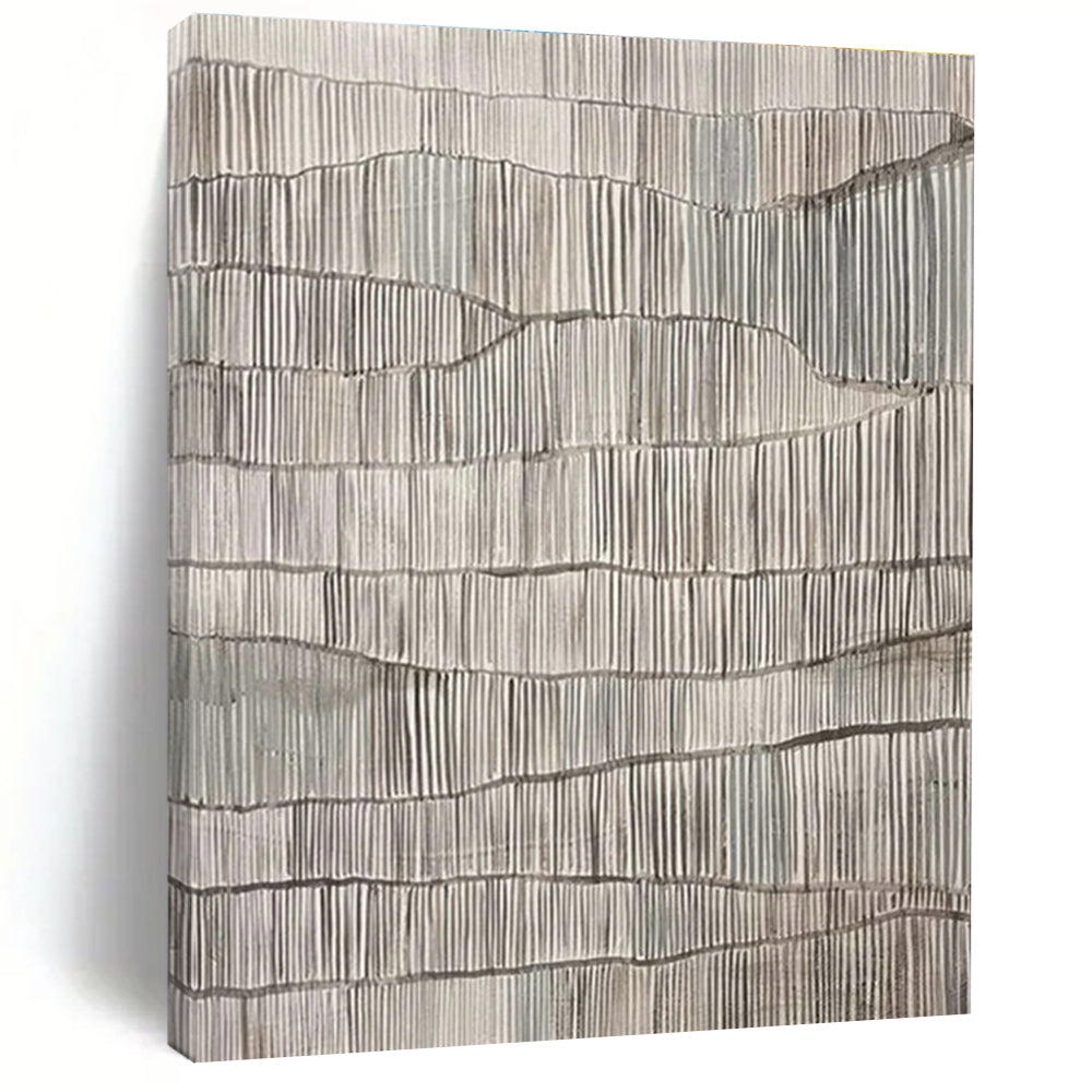 Colossal Personalized Hand-Painted Abstract Canvas for Office & Entryway DLZ1041
