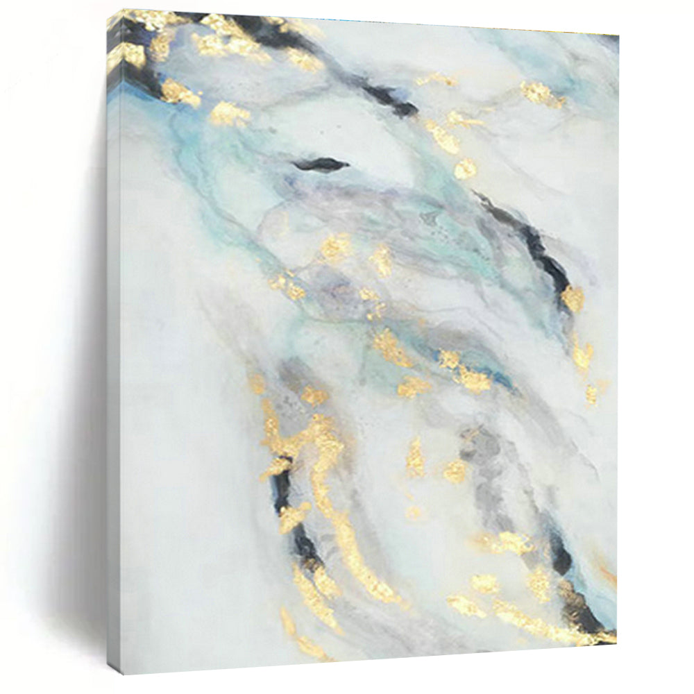 Massive Abstract Hand - Painted Art for Bedroom Walk - in Closets & Cottage Hallway Benches DLZ0666