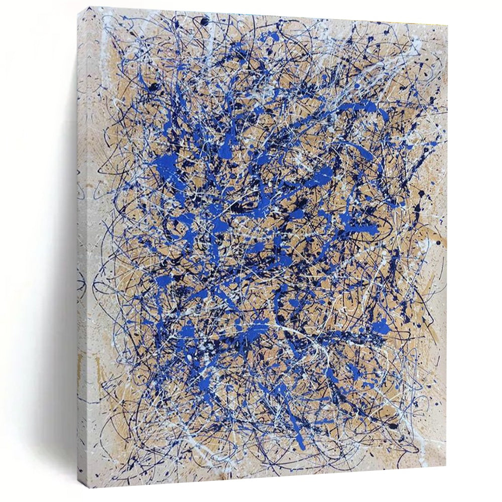 Custom Hand-Painted Abstract Art for Hallway & Entryway DLZ2280