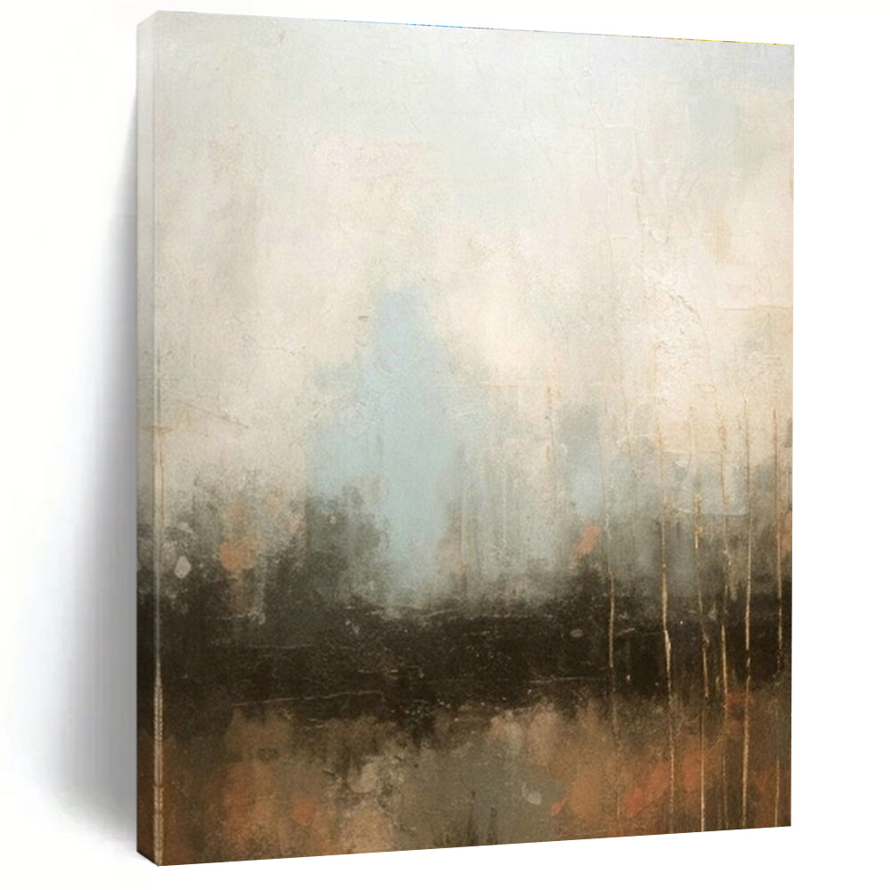 Stupendous - Reach Hand - Painted Abstract Paintings for Office Break Room Kitchenettes & Bedroom Balcony Retreats DLZ0745