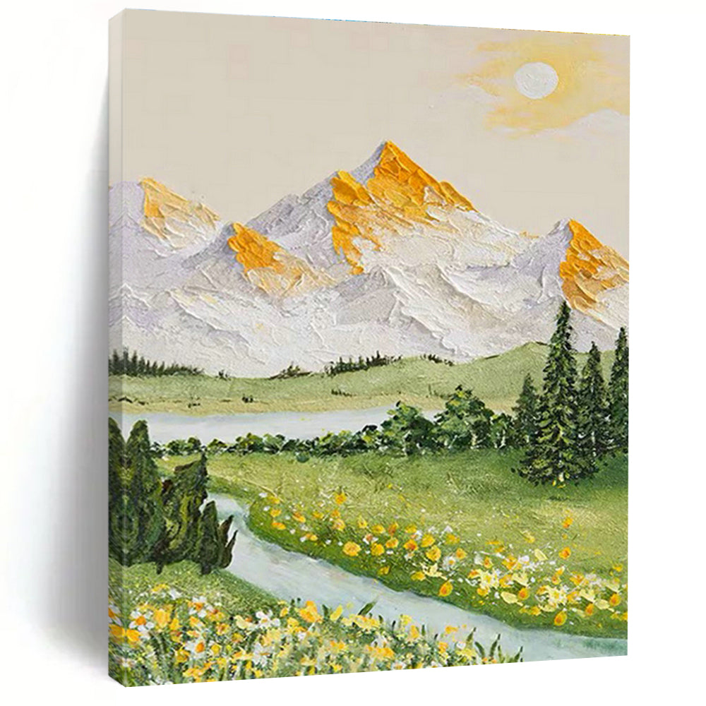 Gigantic Tailored Abstract Wall Art for Entryway & Dining Room DLZ1044