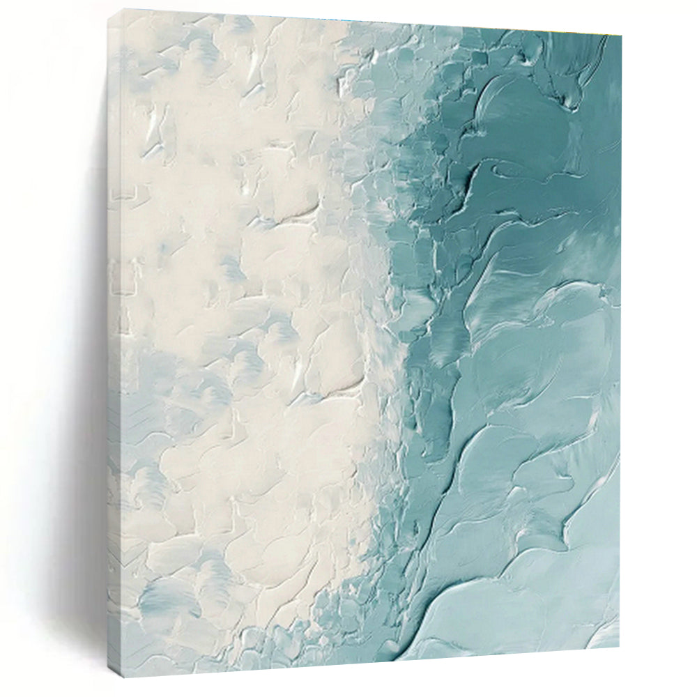 Mega-Scale Hand-Crafted Abstract Canvas for Bedroom & Hallway DLZ1257