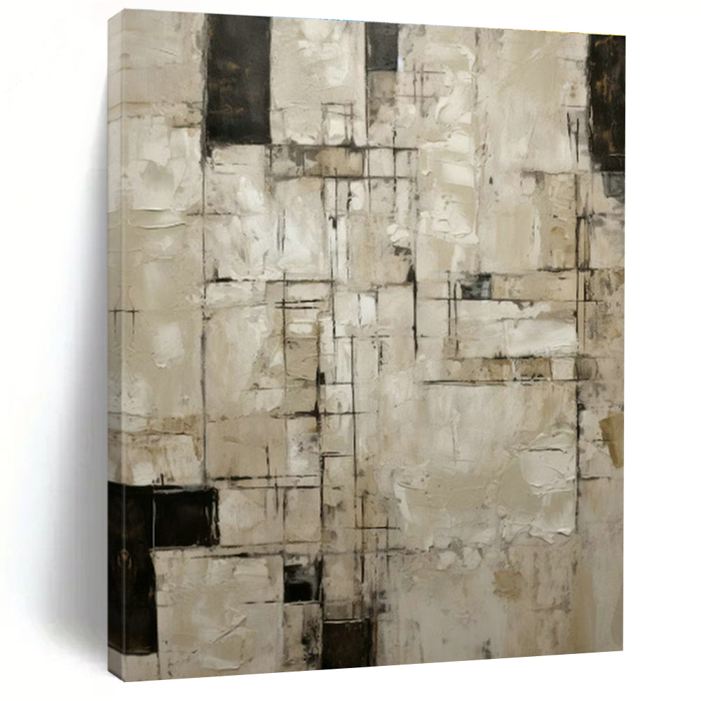 Oversized Custom Abstract Masterpiece for Dining Room & Living Room DLZ1322