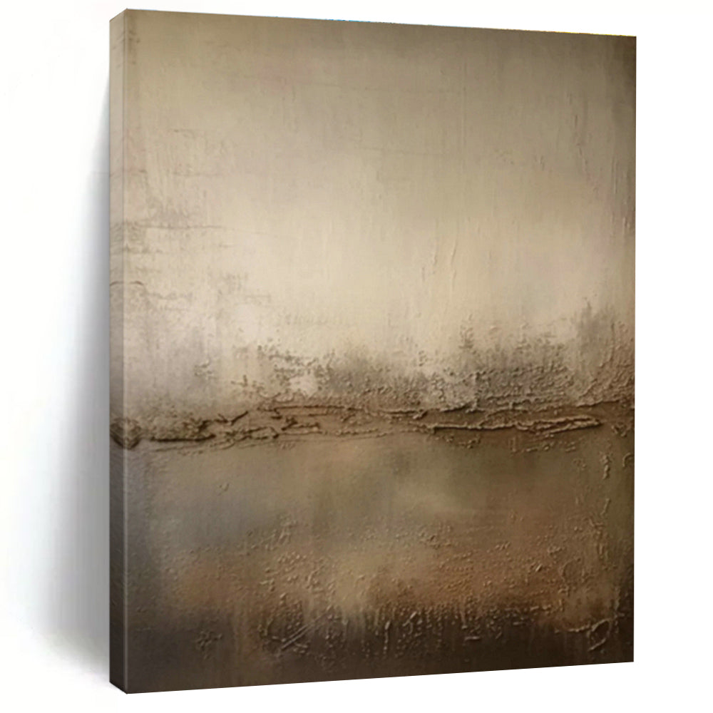 Hand - Painted Abstract Murals for Hallway Baseboard Heaters & Entryway Shoe Benches DLZ0898