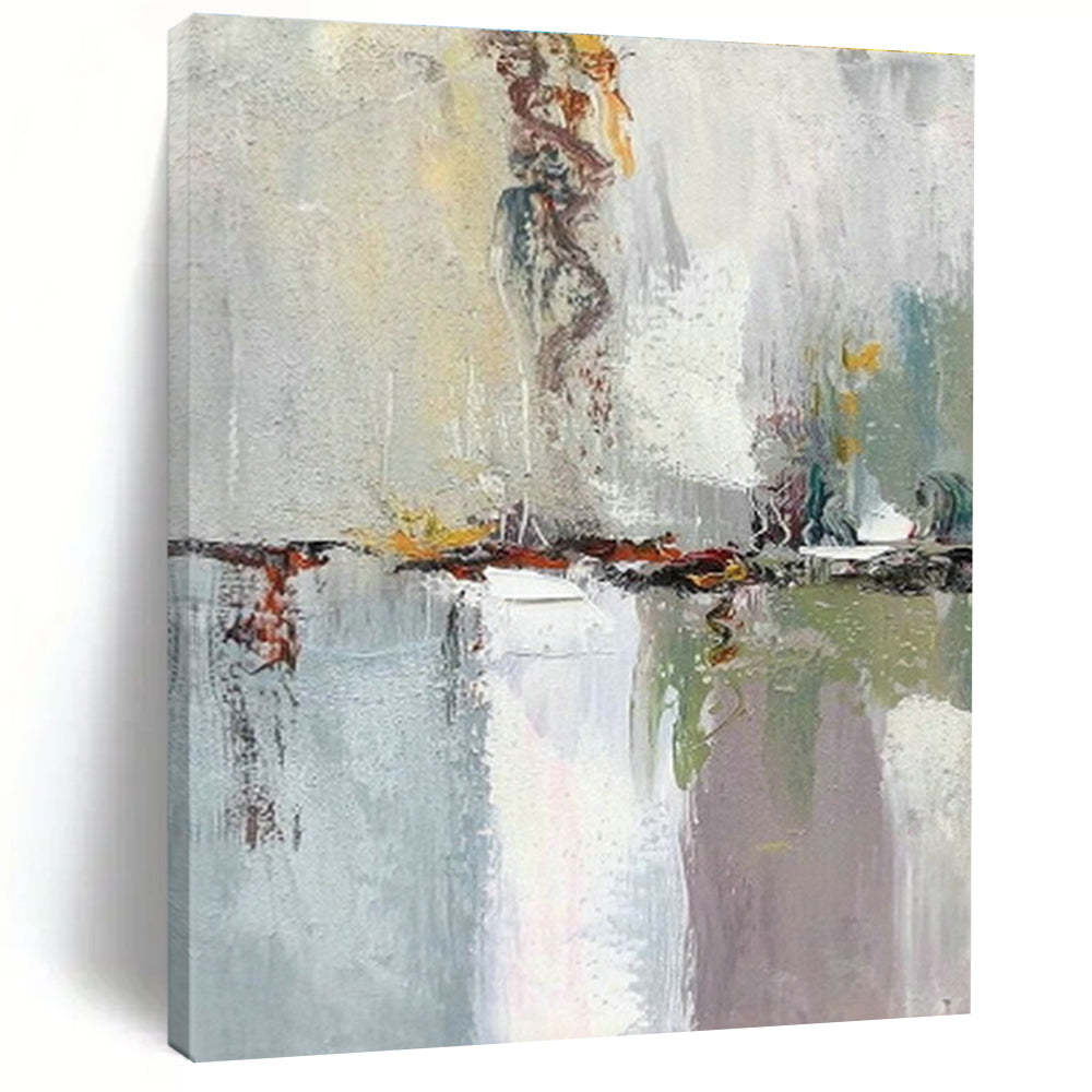 Colossal Custom Abstract Paintings for Bedroom Dressing Chambers & Office Reception Lobbies DLZ0611