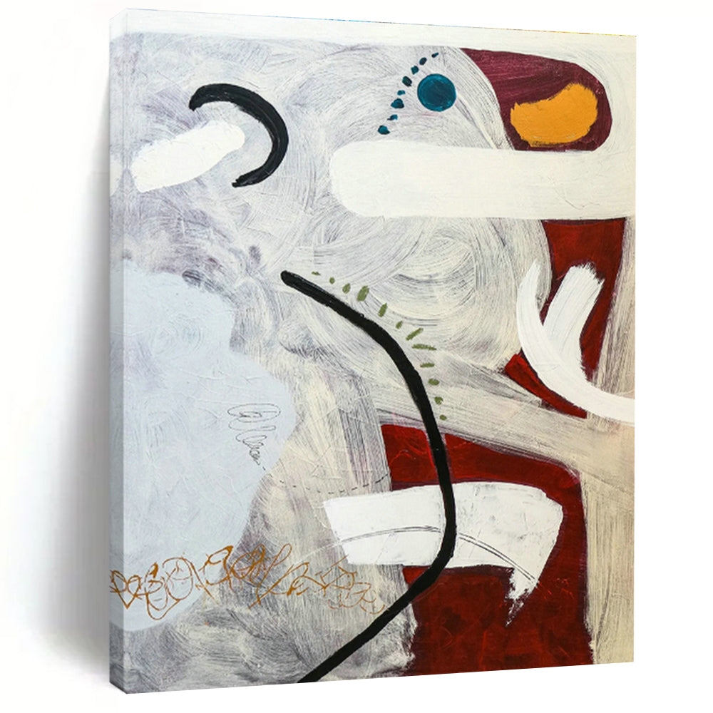 Enormous - Sized Tailored Abstract Wall Art for Living Room & Hallway DLZ1115